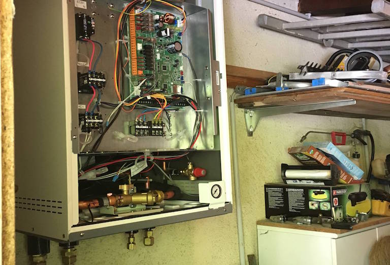 Termopompa aria-acqua Mitsubishi Ecodan Caslano